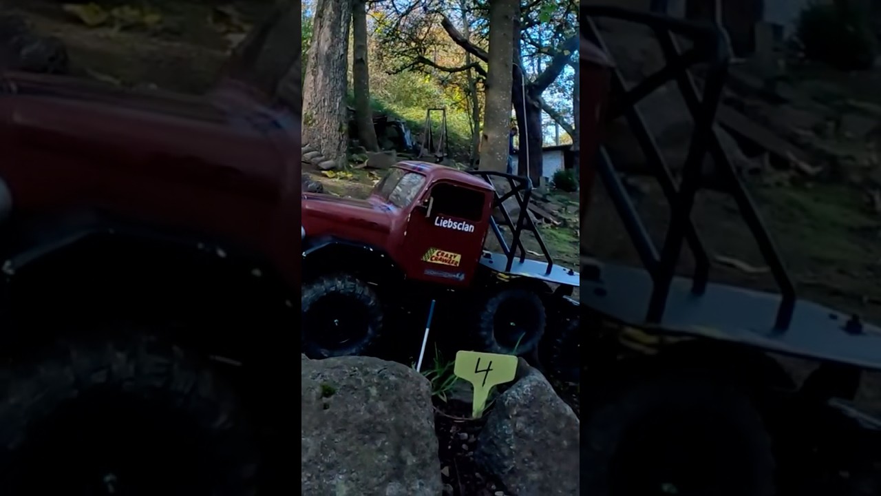 MAGIRUS DEUTZ 6X6 OFFROAD TRUCK ON SCALE TRIAL TRACK