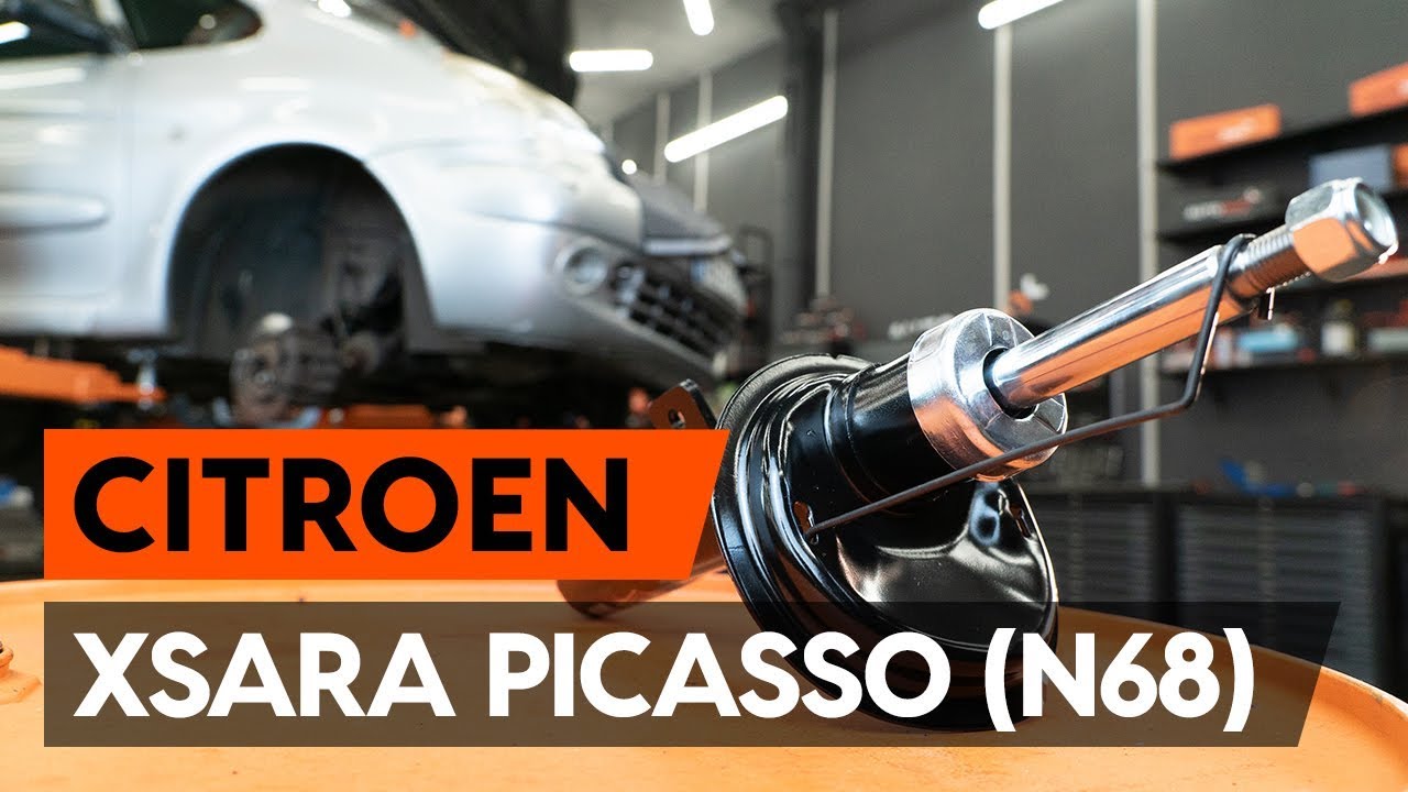 Jak wymienić przedni amortyzator w CITROEN XSARA PICASSO (N68) [PORADNIK AUTODOC]