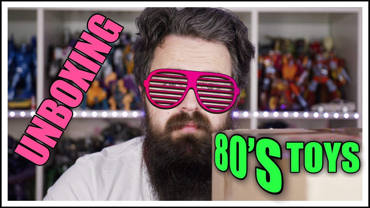 1980s Retro Toys Unboxing A box of Nostalgia