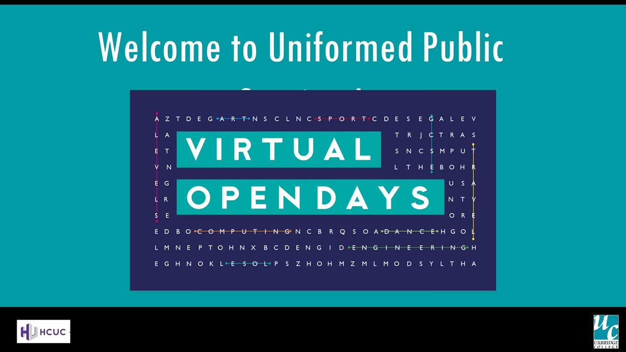Uniformed Public Services: Uxbridge College VOD