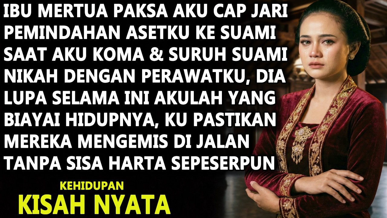 TEGA SELINGKUH DENGAN PERAWATKU & AMBIL ASET SAAT AKU KOMA! SUAMI NANGIS MENGEMIS DI JALANAN HINA!