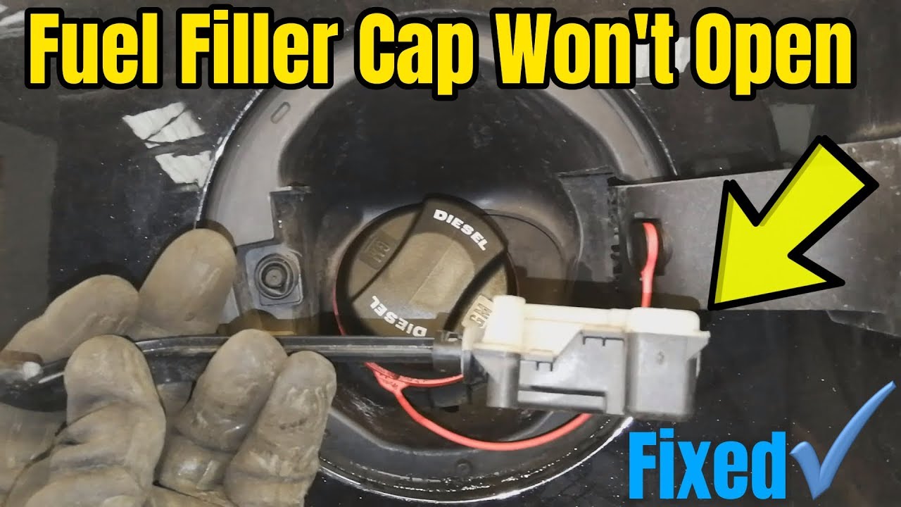 Fuel Filler Cap Won't Open On A Vauxhall Insignia - How To Fix - DIY
