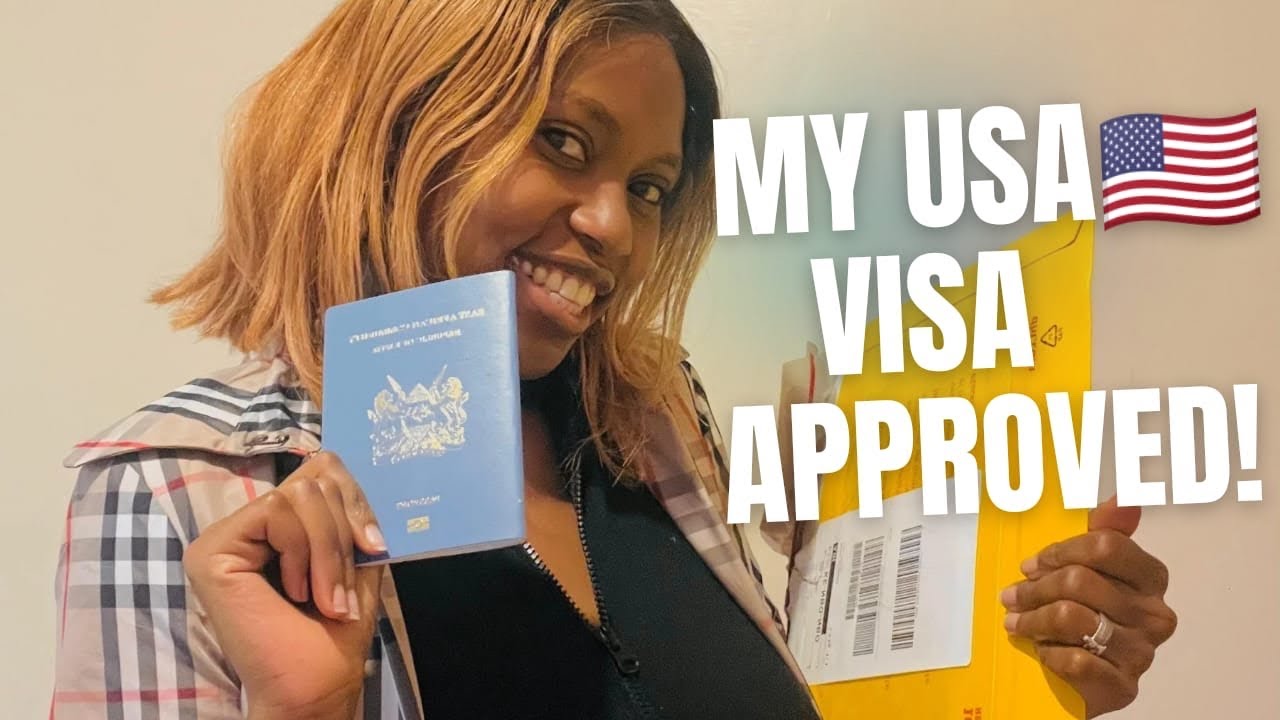 MY USA /K1 🇺🇸VISA APPROVED/My visa journey,Picking my visa, My last day in Kenya.