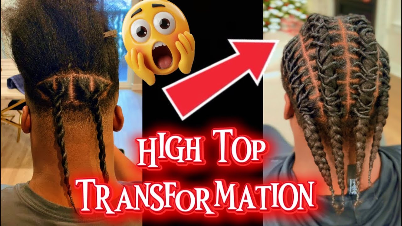 From high top to full head.  #locs #dreads #braids #lcornrows #hairstyles 