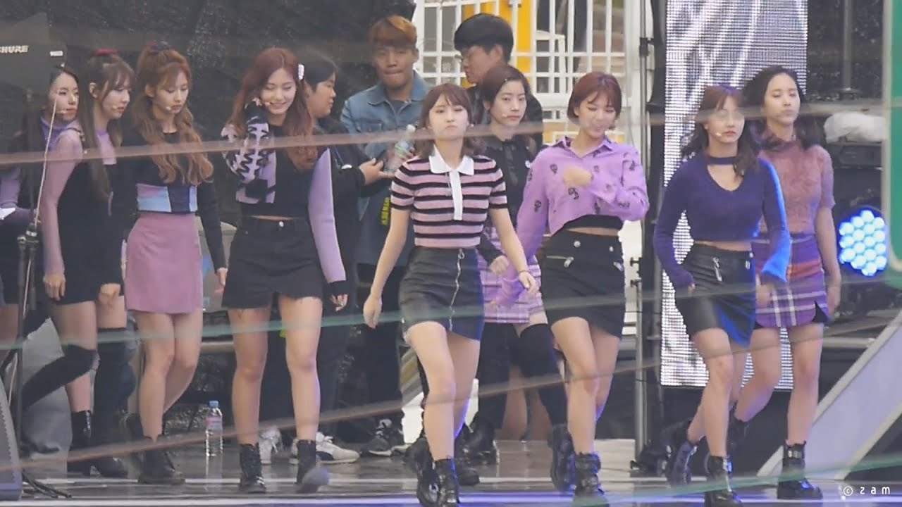 171101 트와이스 TWICE - LIKEY 카메라리허설 (평창올림픽G-100 광화문광장) 직캠 fancam by zam