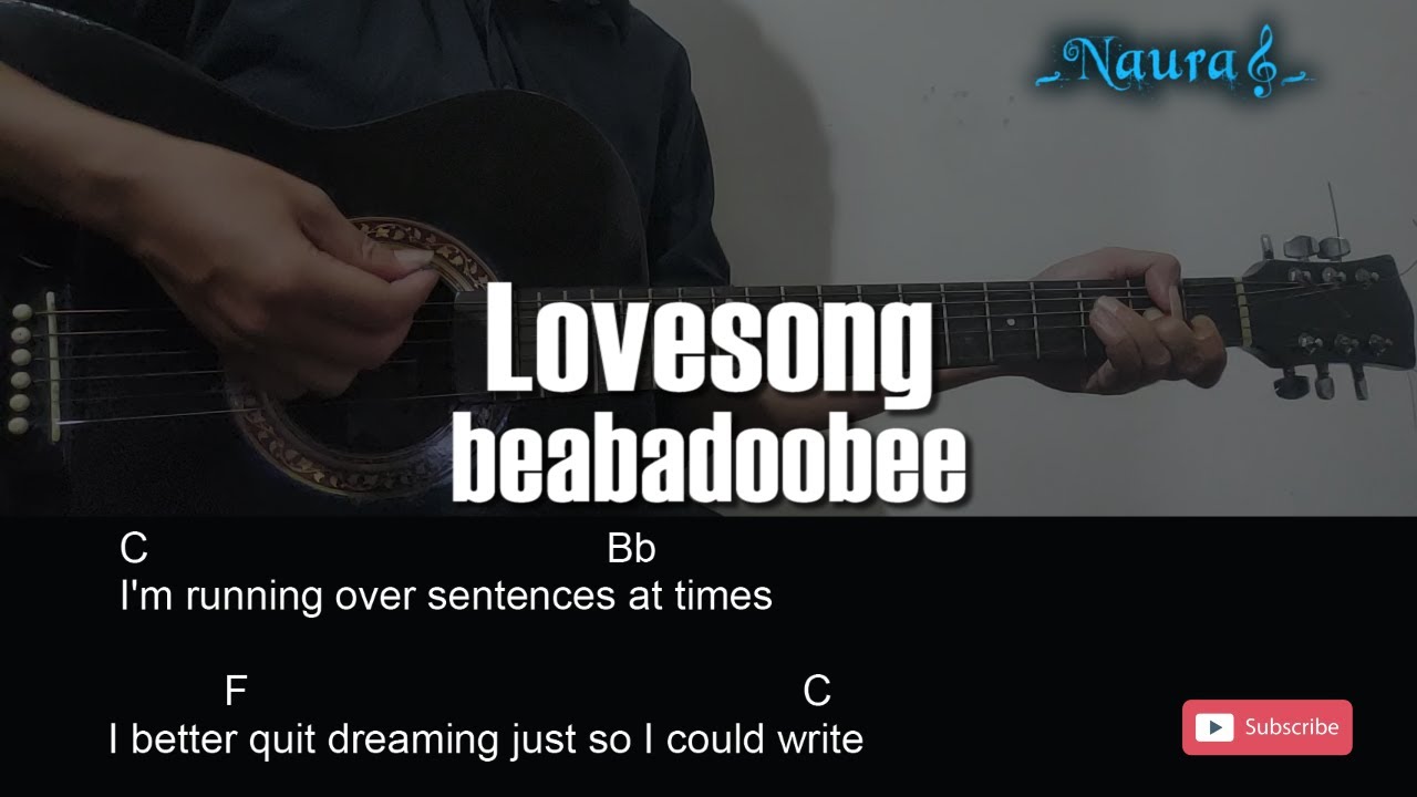 beabadoobee - Lovesong Guitar Chords Lyrics
