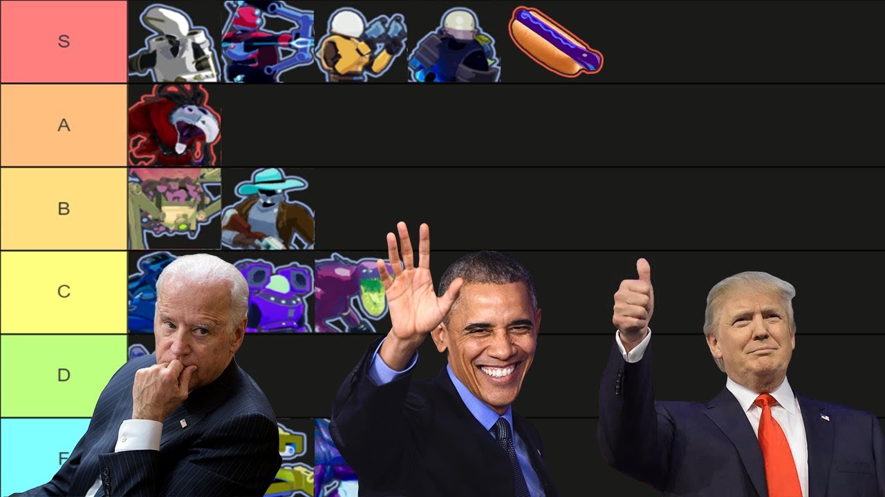 Presidents Ranking Risk of Rain 2 Characters (AI Voice Meme)