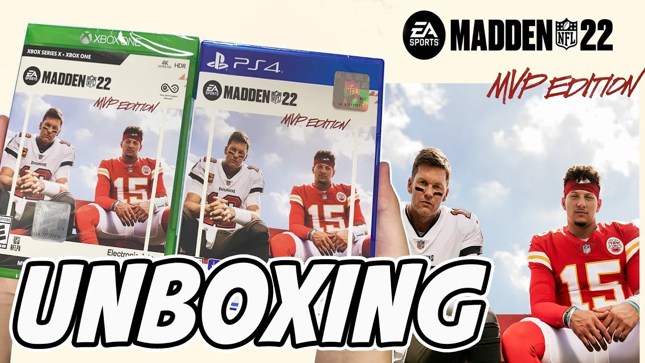 Madden NFL 22 MVP Edition (PS4/Xbox One) Unboxing