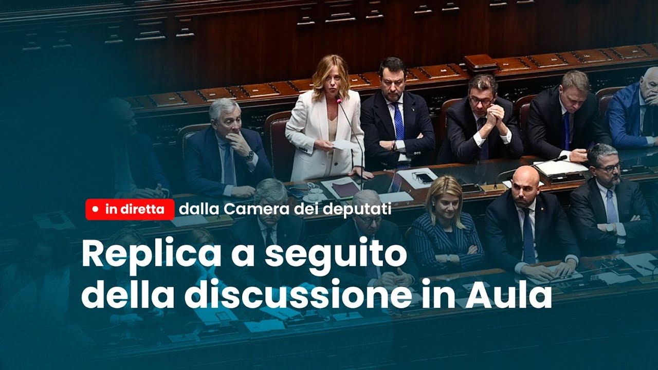 🔴 Intervento di replica a seguito della discussione alla Camera dei deputati | 26 giugno 2024