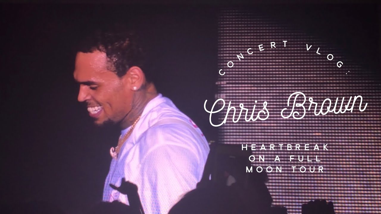 CONCERT VLOG ⇢ Chris Brown’s Heartbreak On A Full Moon Tour | Houston, TX | TY BEAUTÉ