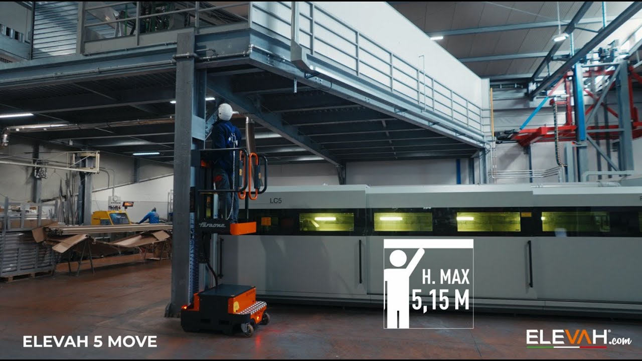 Elevah5 move - piattaforma aerea semovente 5,15 m