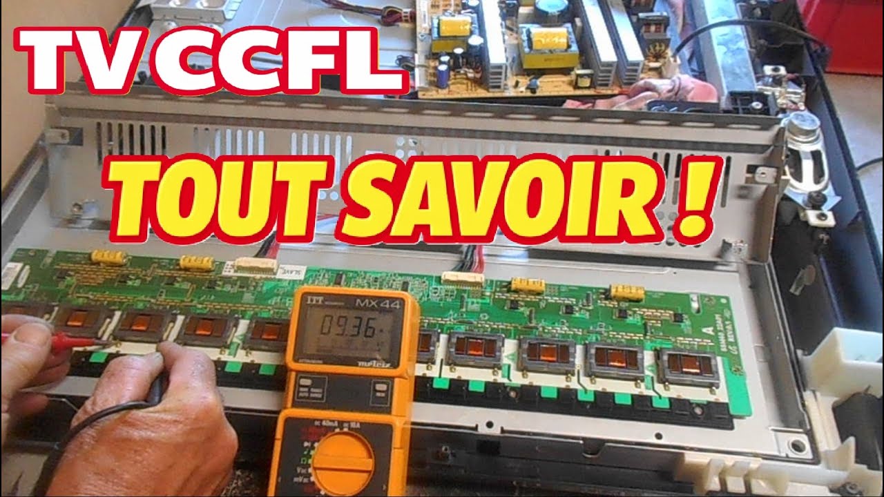 Recherche d'une panne sur téléviseur CCFL Thomson.