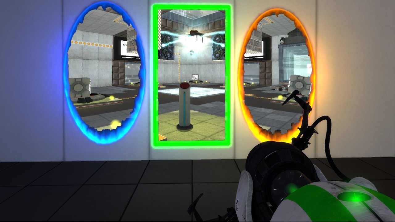 Chronoport: When Portal 1 Meets Portal 2 Reloaded