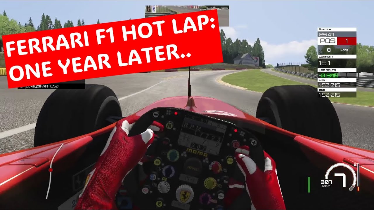 FERRARI F1 HOT LAP: Can I go faster?