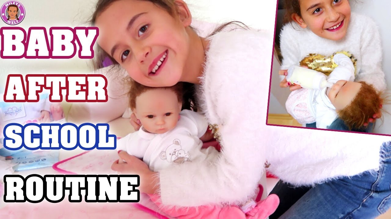 REBORN BABY After School Routine - Mileys Welt