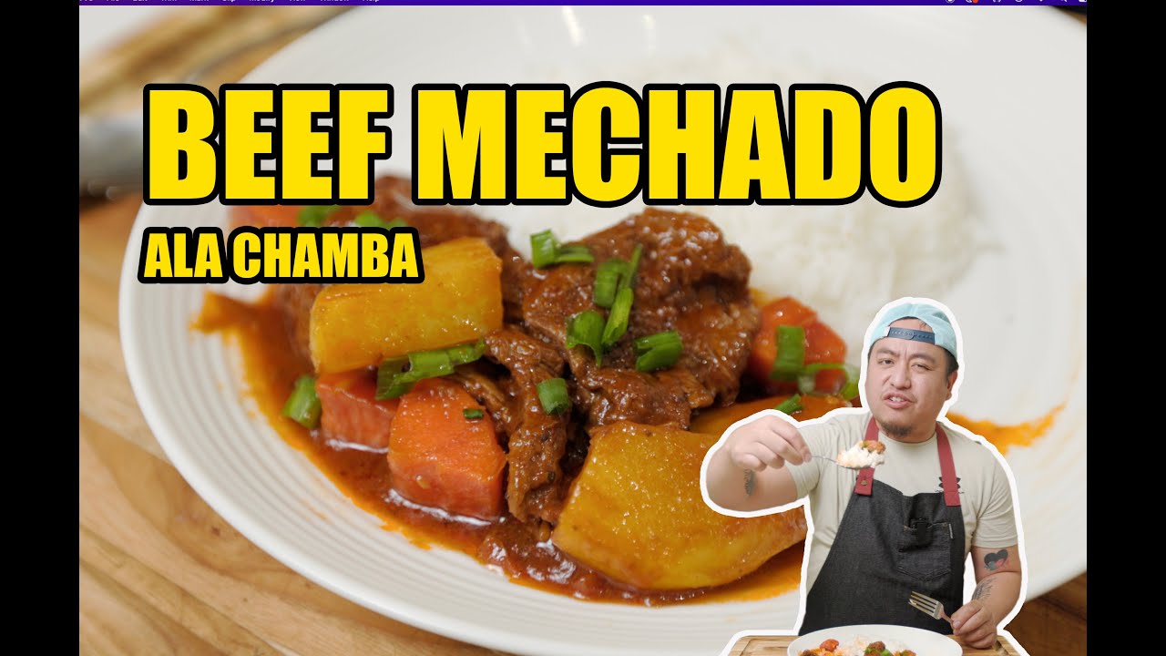 BEEF MECHADO ala CHAMBA! | Chef Chamba