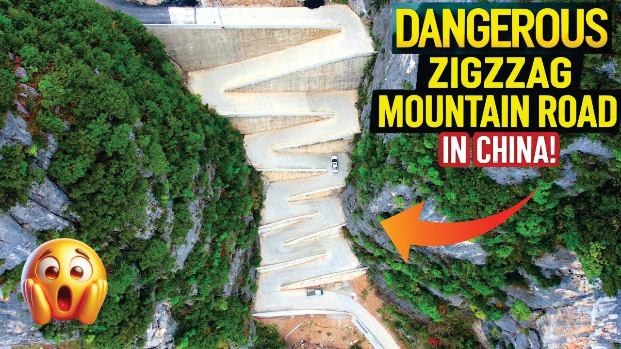 China&rsquo;s Most Dangerous Zigzag Road! 😱 | Ligpaishi, Chongqing