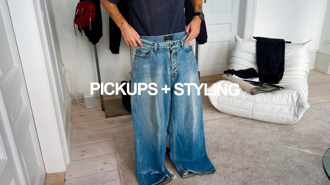 Huge Pickups! + styling VLOG (Rick Owens, Balenciaga, Bottega, Ann De & more)