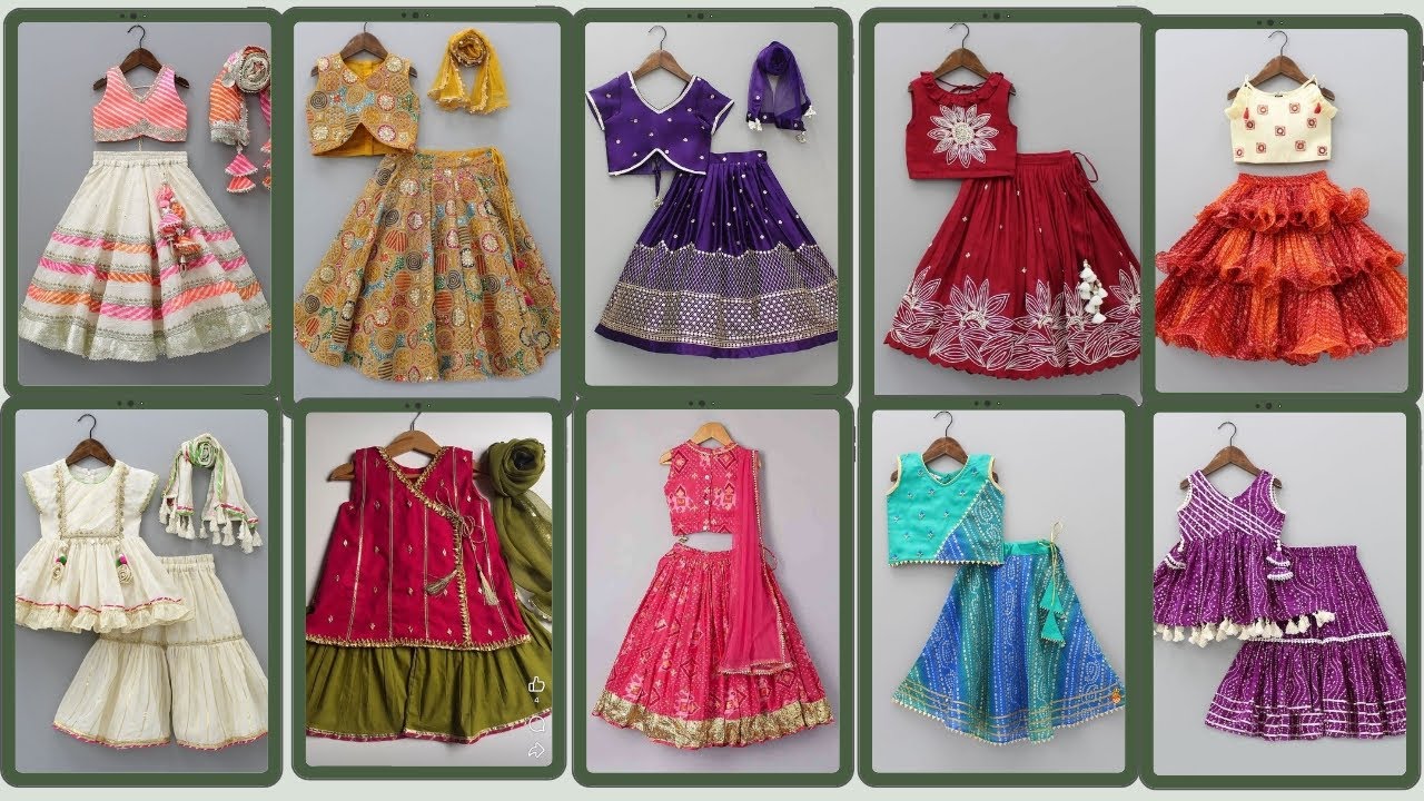 Stylish Designer Lehenga Choli Designs for Baby girls 😘 Boutique Style lehenga designs| lehenga