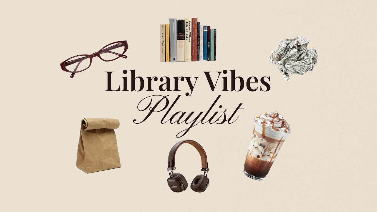 Lofi at the Library -  Studying Music ✨ Library Ambience