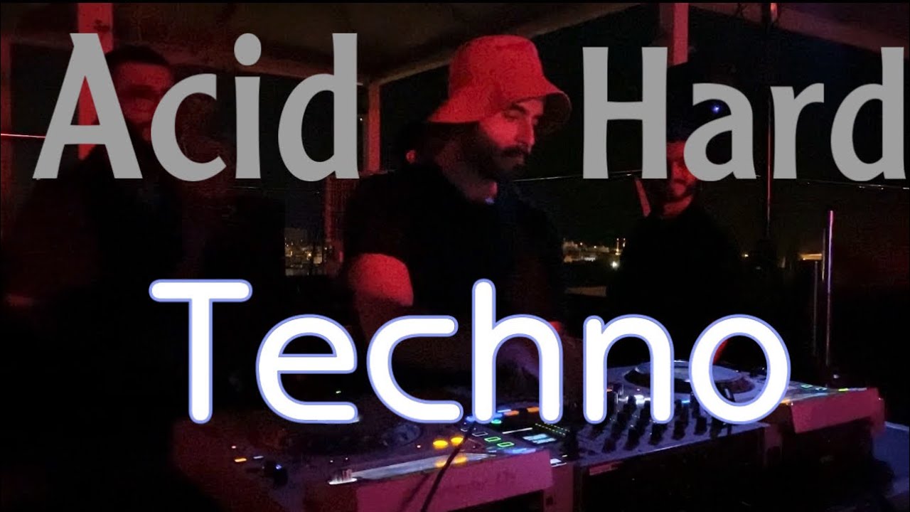 Acid & Hard Techno Live set 150 bpm | Noah Khalid closing for Hypnosis @ GT Rooftop. Muscat, Oman