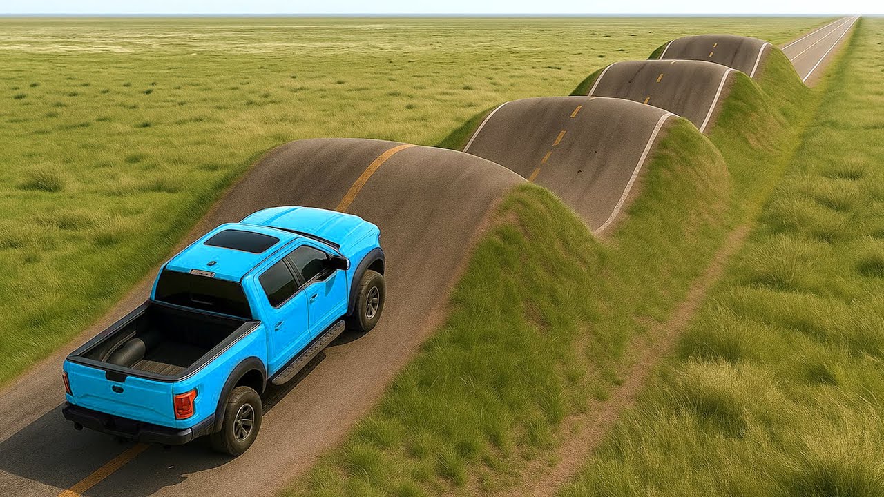 Cars vs Switch Back Road Challenge #3 in BeamNG Drive!