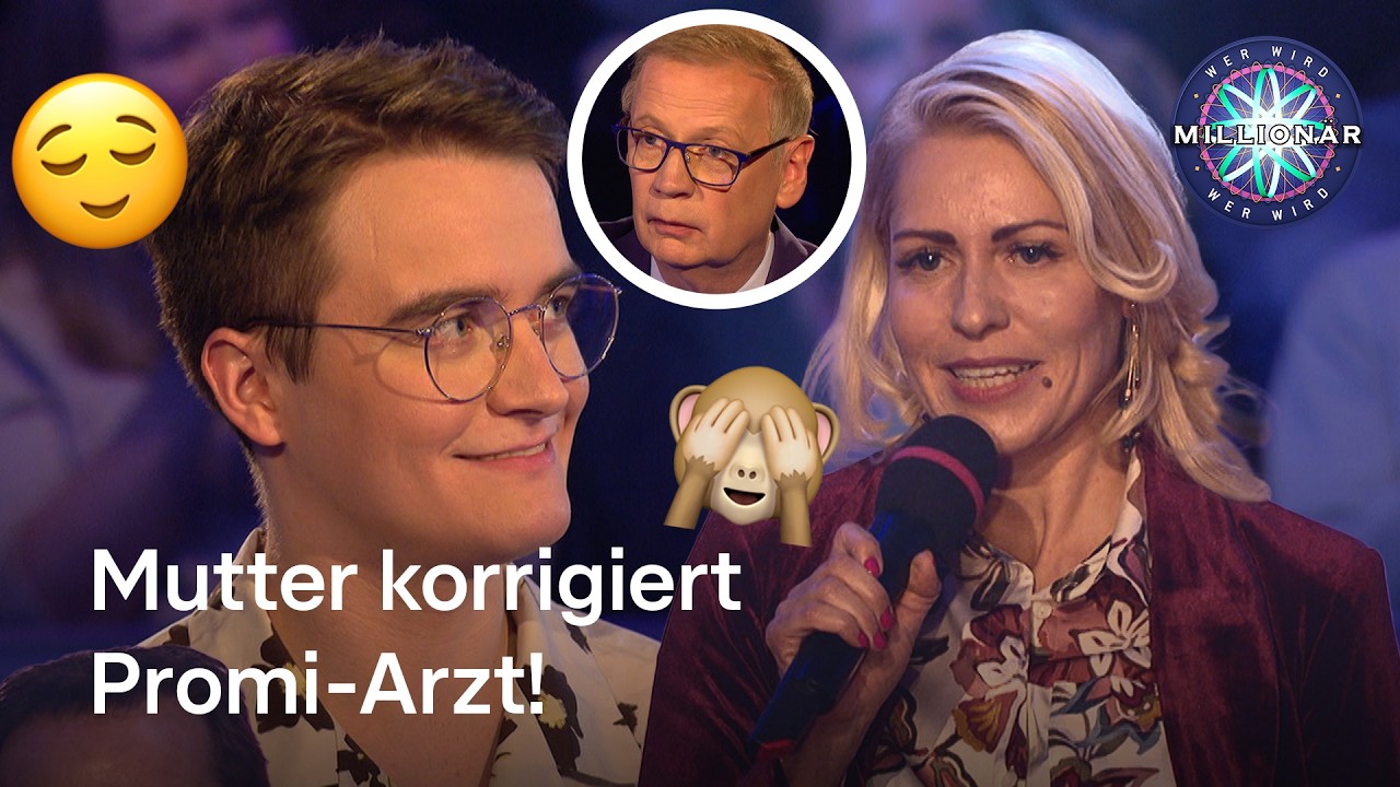 Promi-Telefonjoker irrt – Mutter im Publikum weiß es besser​​ 🫢​🙃​💰​​​| Wer wird Millionär?