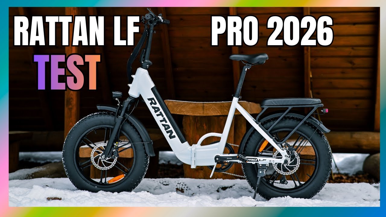 Rattan LF Pro !!! Model na rok 2026 !!!!!!  Test w ekstremalnym śniegu! ❄️🚴