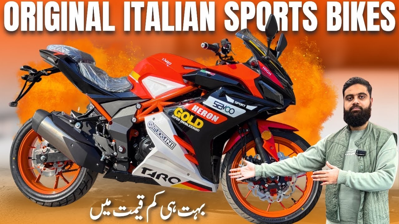 2025 Taro GP1 Valentino 250cc Original Italian Super Bike Available At OW MOTORS At Very Low Price