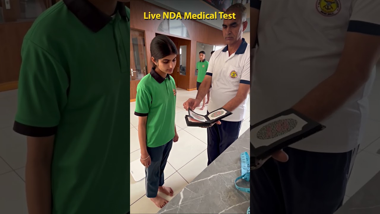 👮Live NDA Medical Procedure | Rajasthan NDA Academy