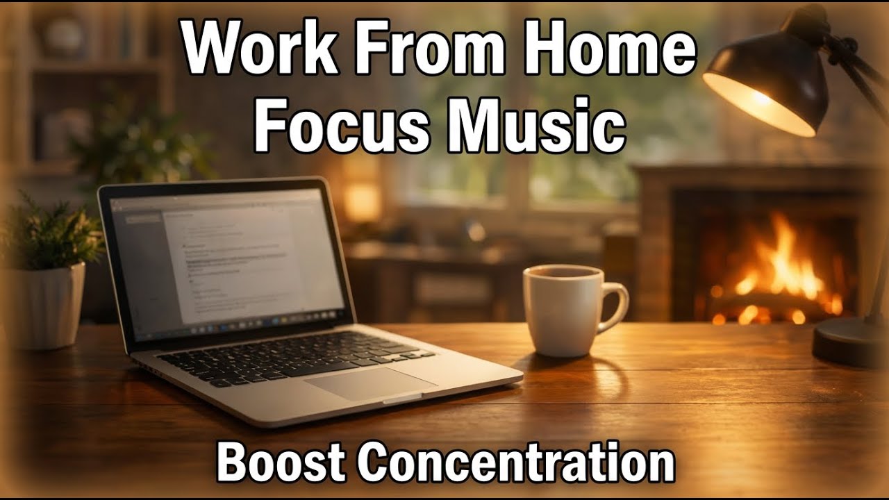 Work From Home Focus Music | 4 Hours Deep Work – No Lyrics