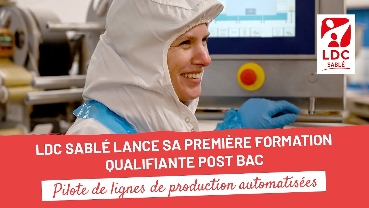 🎬 LDC Sablé lance sa première formation qualifiante Post Bac pour devenir Conducteur de Ligne ! 🛠🏭