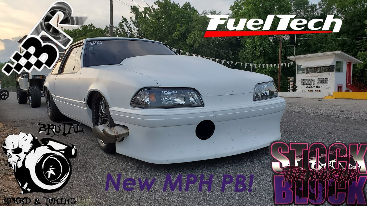 FASTEST MPH EVER WITH A BOOST LEAK! THE LS STOCK BLOCK WORLD RECORD CAR KEEPS GETTING FASTER!