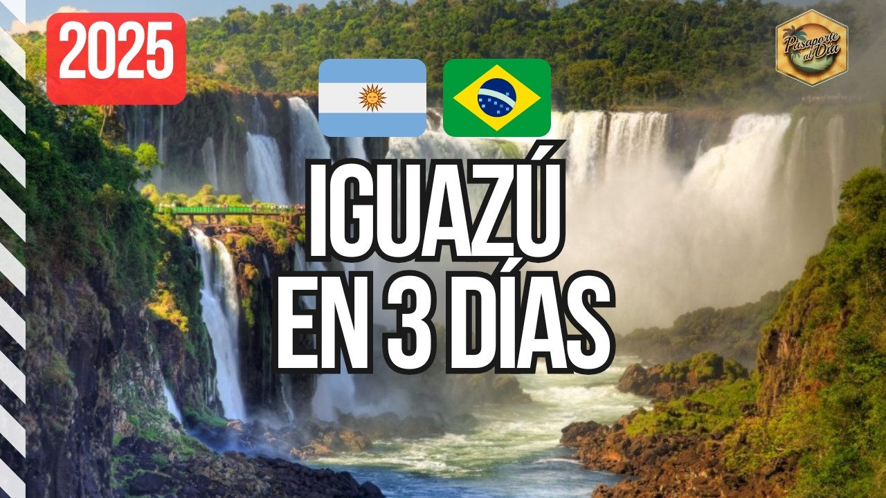 Qué hacer en Iguazú en 3 días ✅ | Cataratas 🏞 | Argentina 🇦🇷 y Brasil 🇧🇷 [2025]