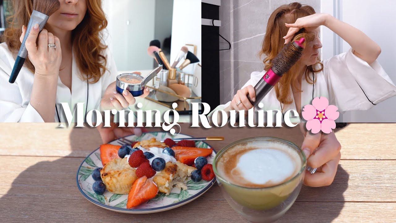Эстетичный и уютный VLOG 🌸 Утренний распорядок  🧘🏻&zwj;♀️ спокойствия ❤️ рецепт завтрака