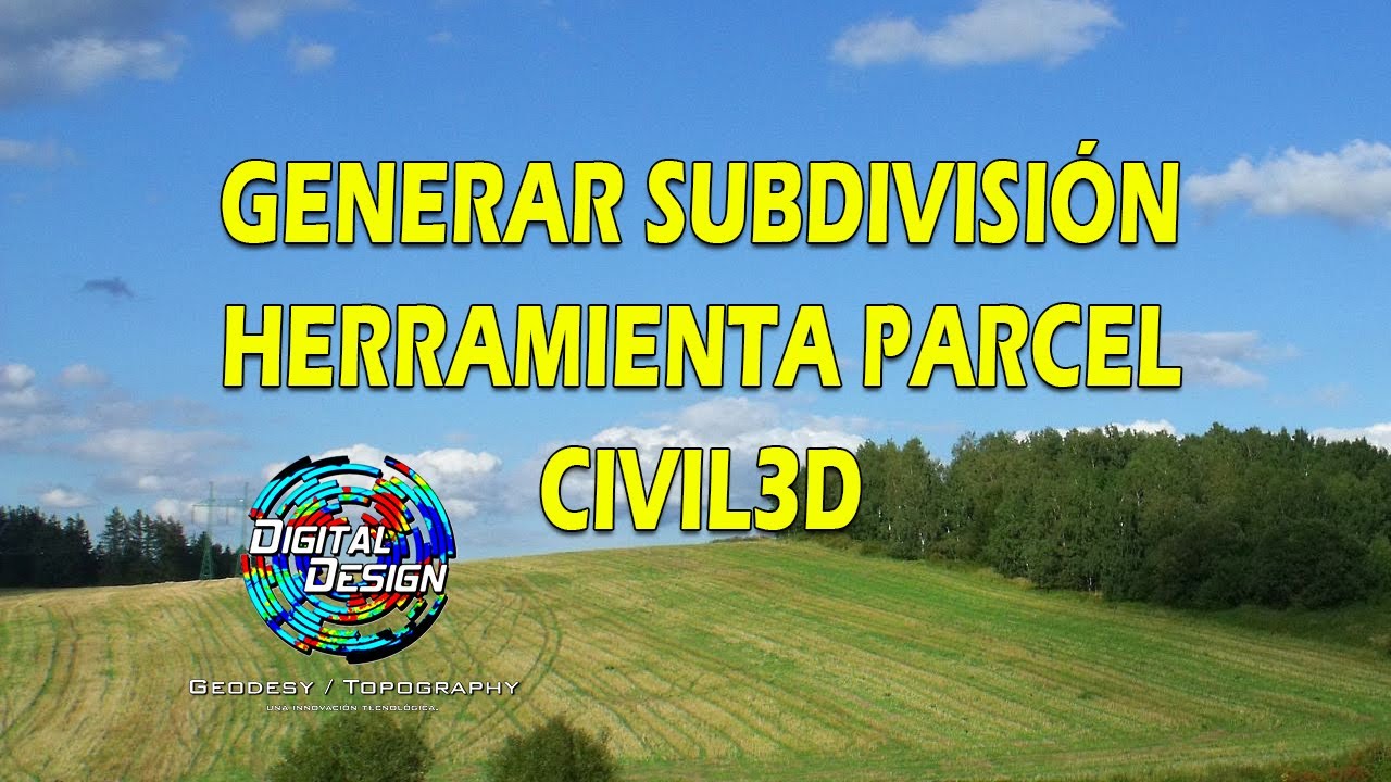 GENERAR DISEÑO DE PARCELAS IRREGULARES EN CIVIL 3D