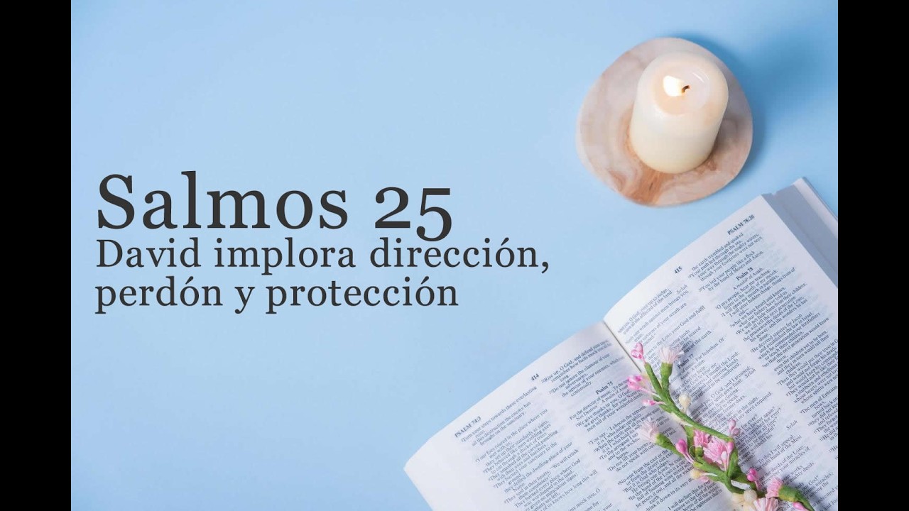 Salmo 25 | David implora dirección, perdón y protección | El refugio en la palabra