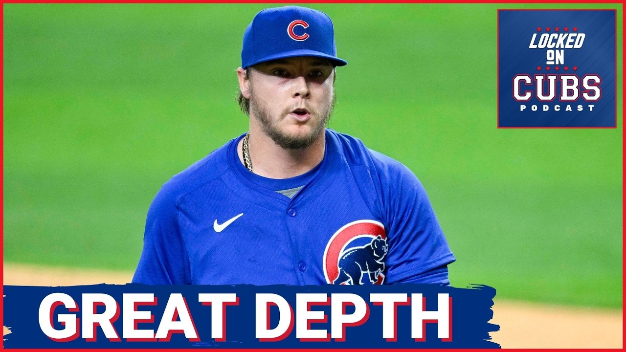 Chicago Cubs have GREAT rotation depth | Justin Steele MAJOR update