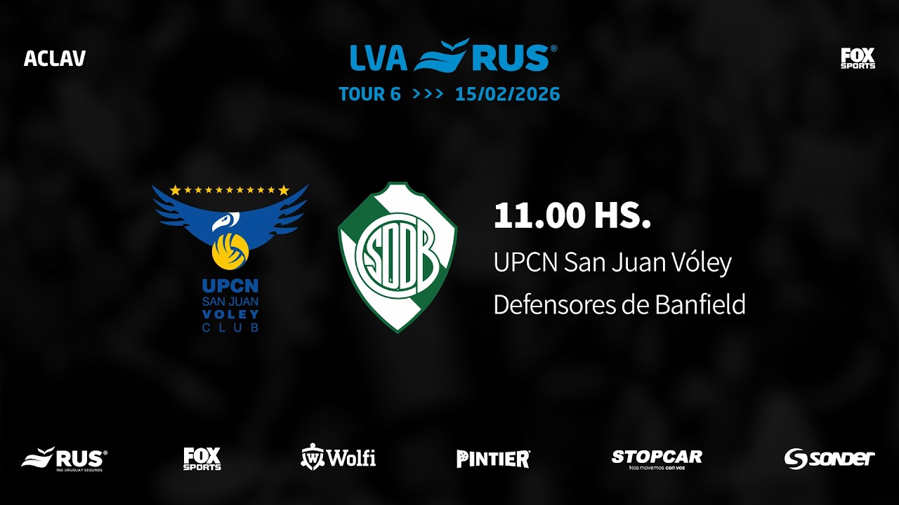 LVA RUS 25-26 | TOUR 6 | DIA 4: UPCN San Juan vs. Defensores de Banfield