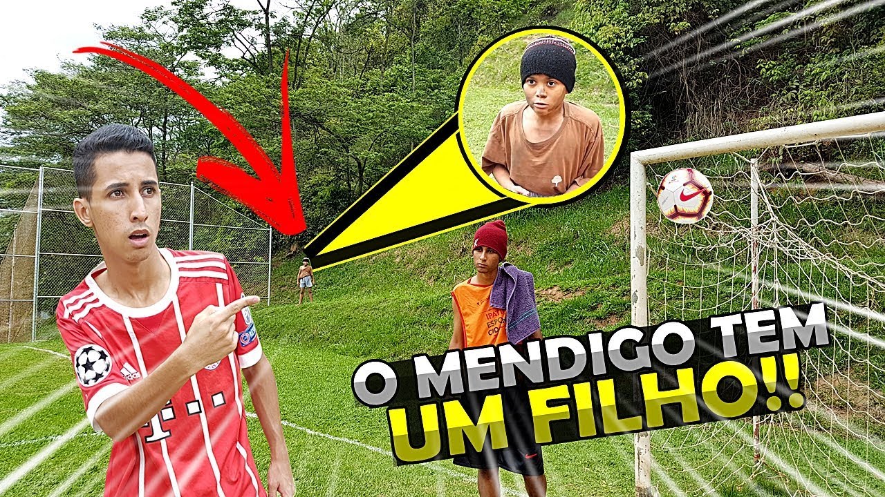 FUTEBOL RICO x POBRE - O FILHO DO MENDIGO JOGA MUITO! DESAFIOS DE FUTEBOL 2019 ‹ Rikinho ›