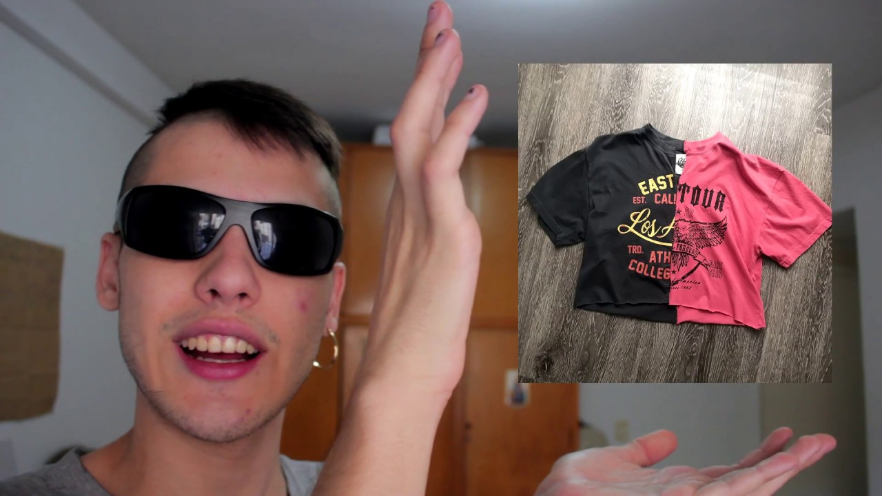 Haciendo UNA REMERA usando ROPA VIEJA 👕 *la cago*