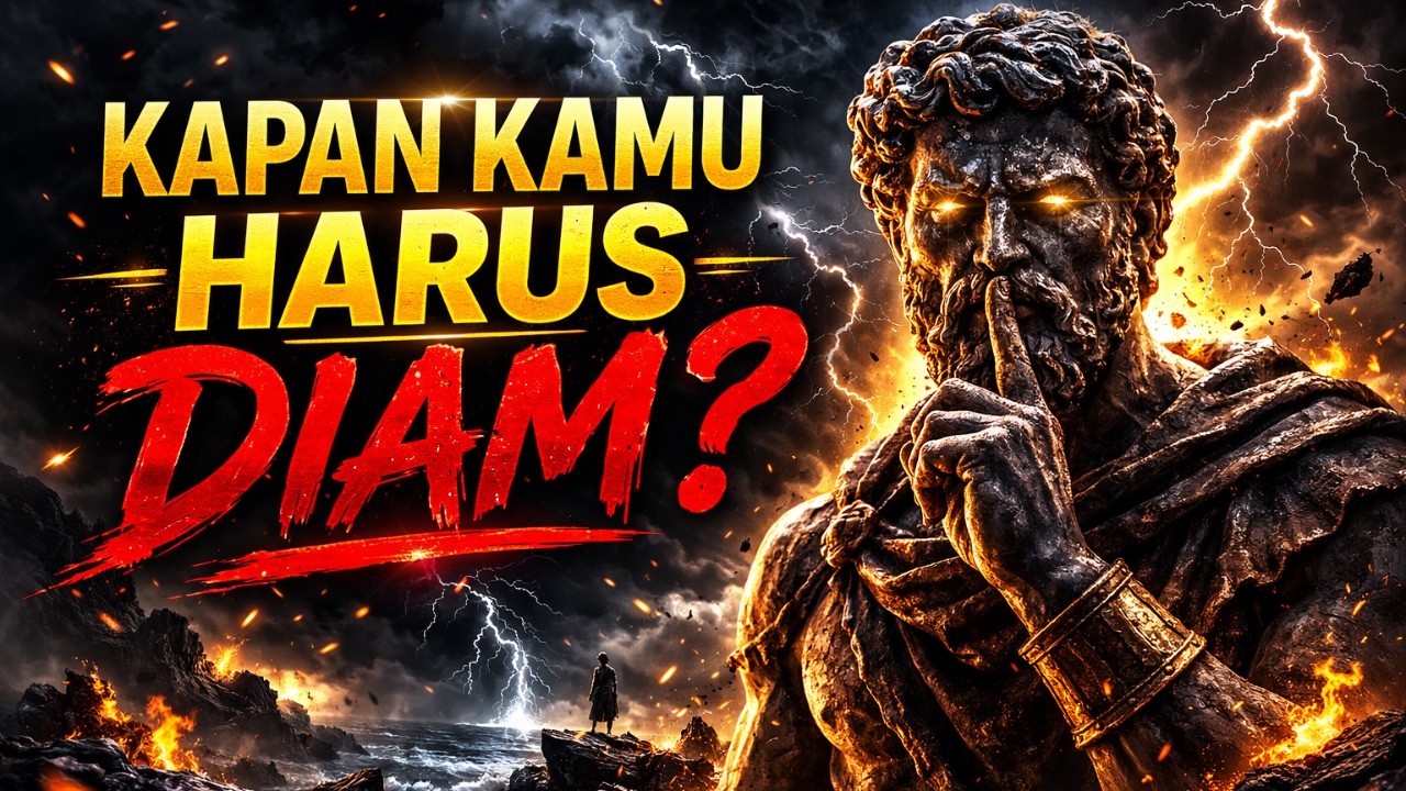 Apakah Anda Sudah Tahu 4 Momen Penting Untuk DIAM Menurut Ahli Stoikisme?