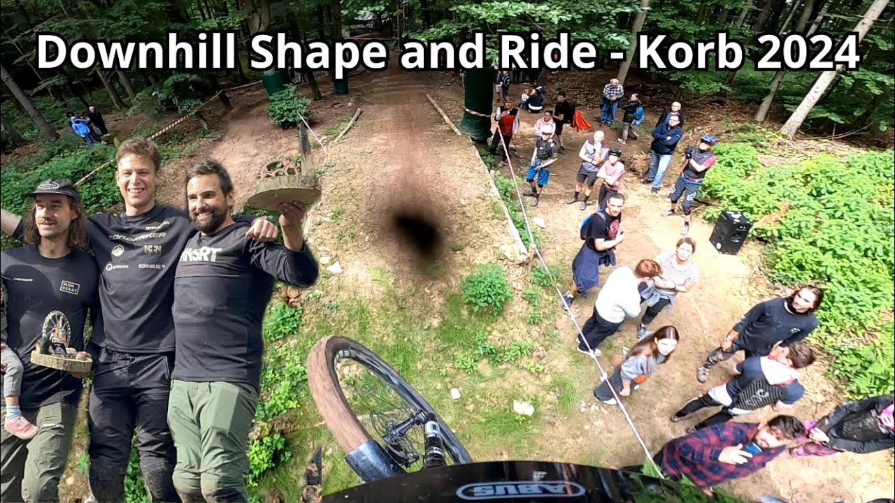 Shape and Ride Downhill Rennen 2024 - winning run