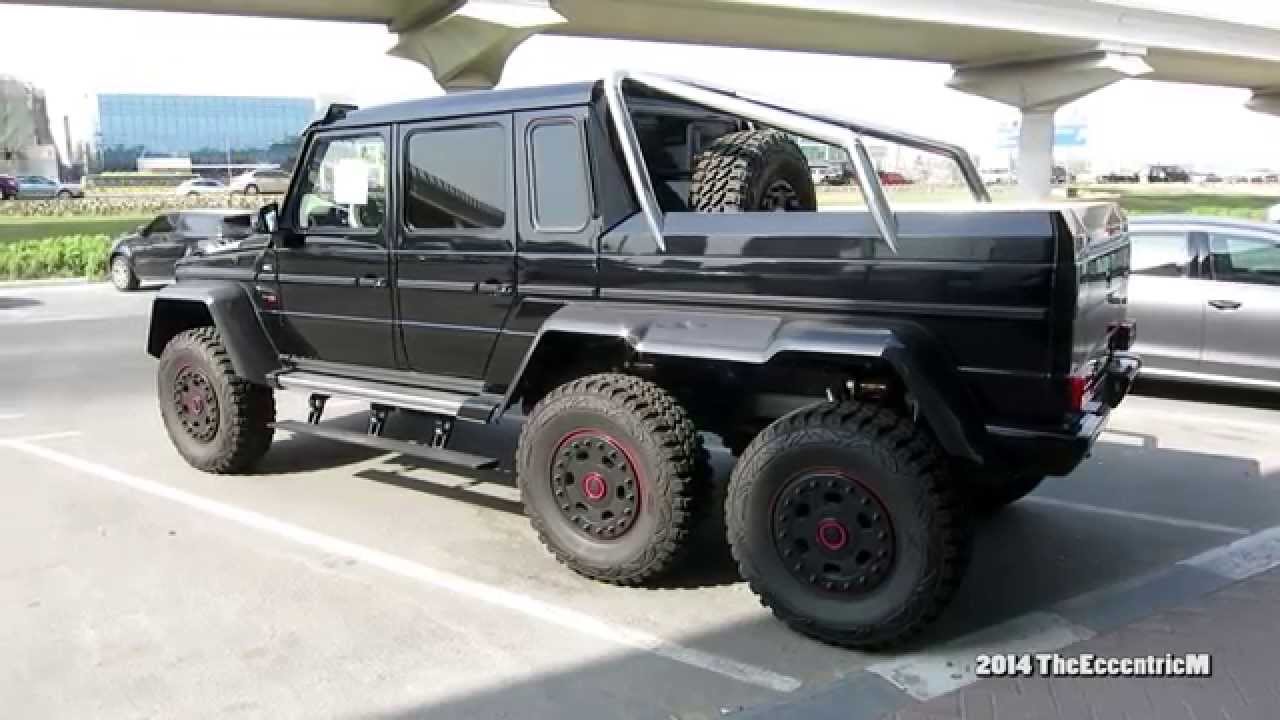 Brabus 700 6x6 at the Brabus dealer - includes startup and drive off!