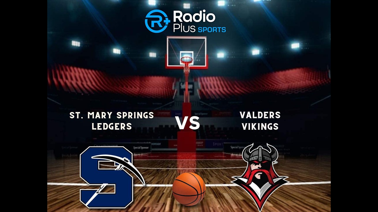 Valders at St. Mary Springs (Boys BB Playoff)