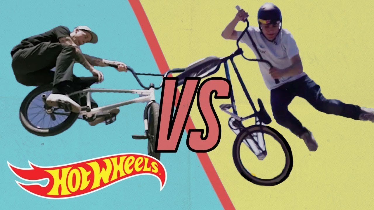 Кейден и Шон показывают трюки на BMX | Challengers | Hot Wheels