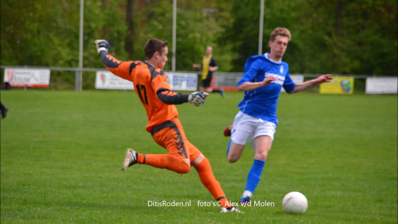 Nieuw-Roden sluit reguliere competitie thuis af met klinkende overwinning op Bakkeveen: 5-0
