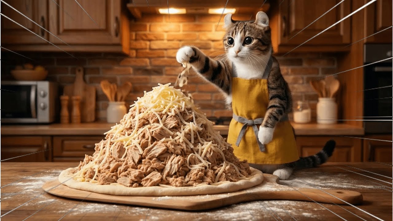 AI猫 みやびがピザを作ってみた結果。 | Chef Miyabi's Best Pizza