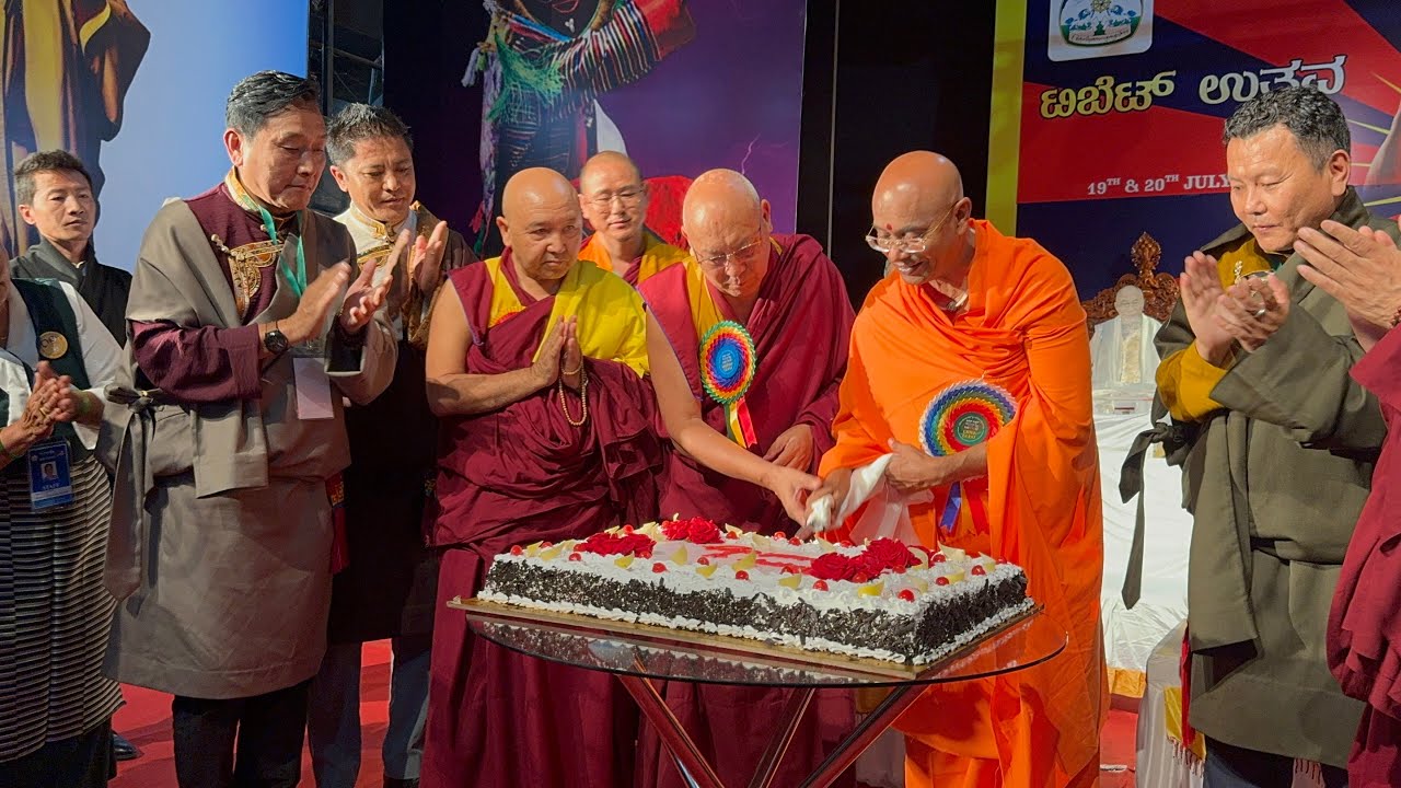 H.H The Dalai Lama Birthday Celebration at Mysore | Tibetan vlog