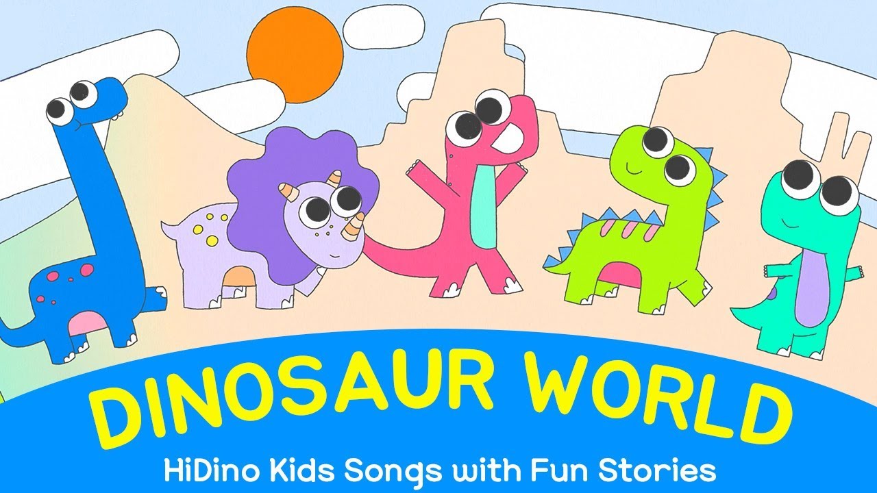 Dinosaur World | HiDino Kids Songs With Fun Stories